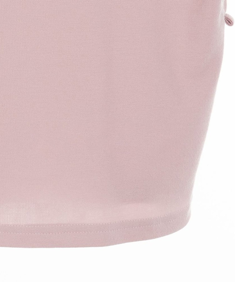 ショルダー リボン クロップド 半袖 Tシャツ