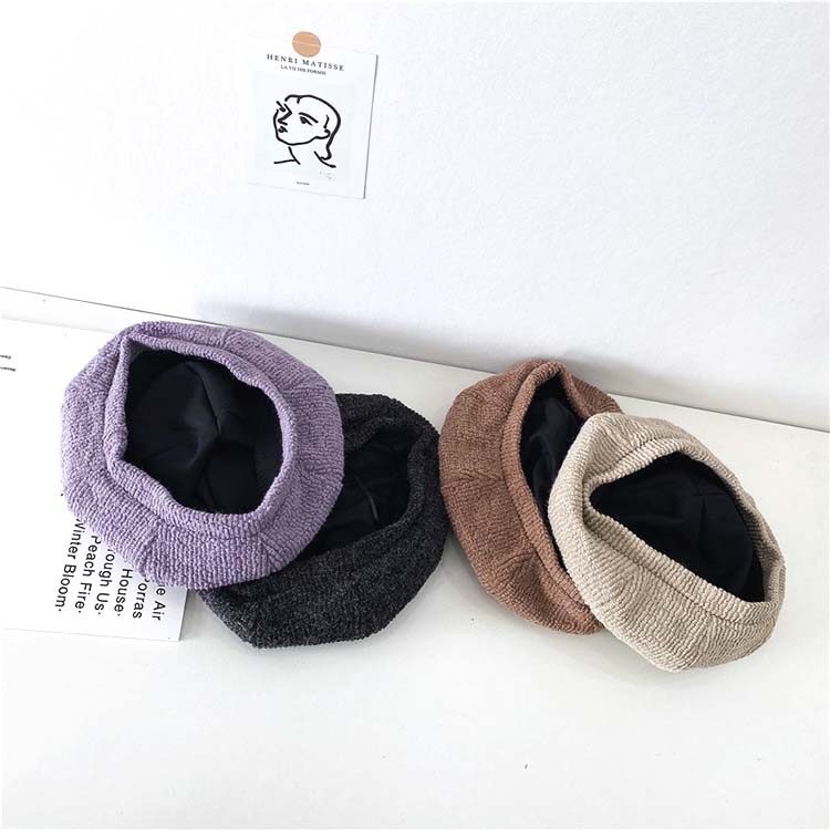 ユニセックス 無地 おしゃれ ベレー帽