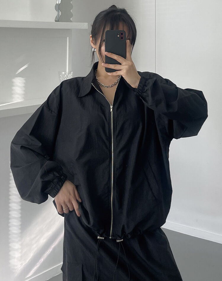 上下 セットアップ レディース カーゴスカート スタジャン