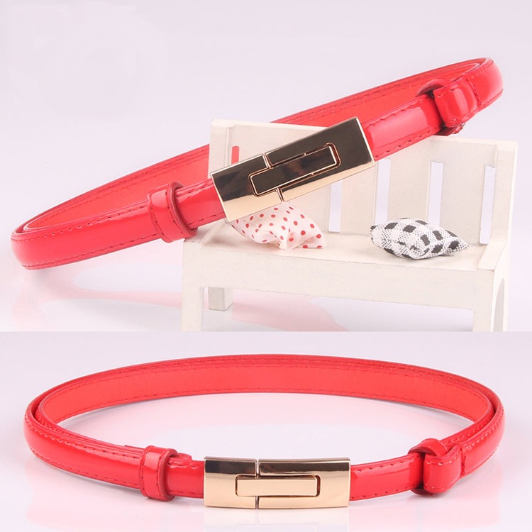 フェイクレザー 細ベルト ベルト