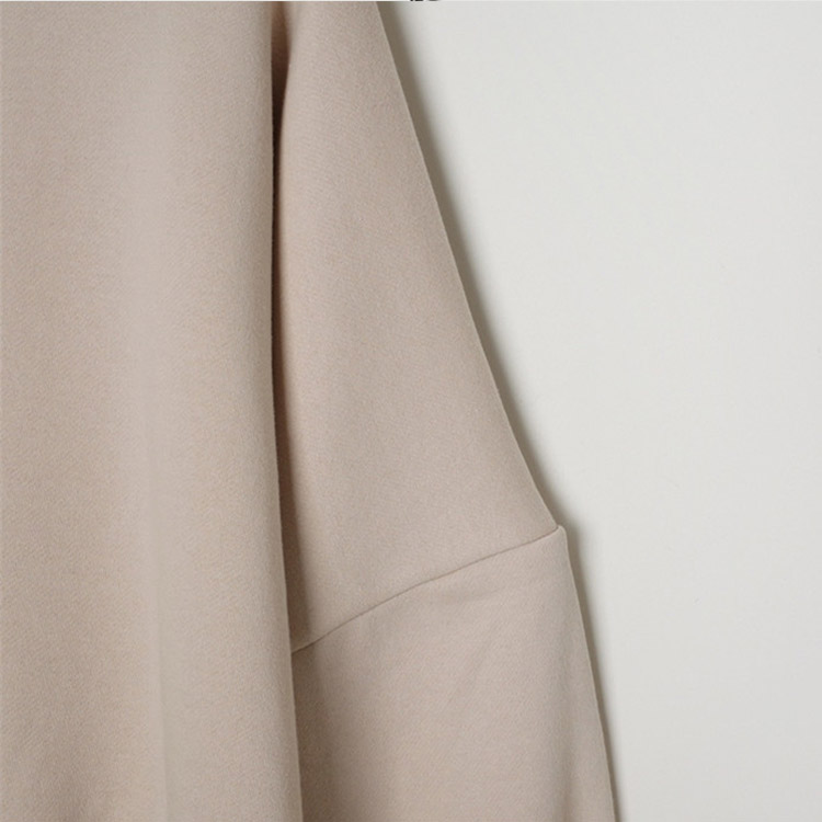 裏起毛 ハーフハイネック スウェット トレーナー