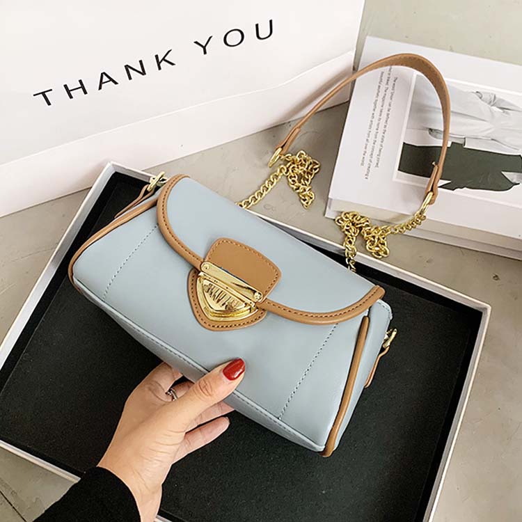 コロッとかわいい バイカラー 斜め掛け ミニポシェット