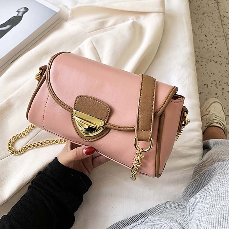 コロッとかわいい バイカラー 斜め掛け ミニポシェット