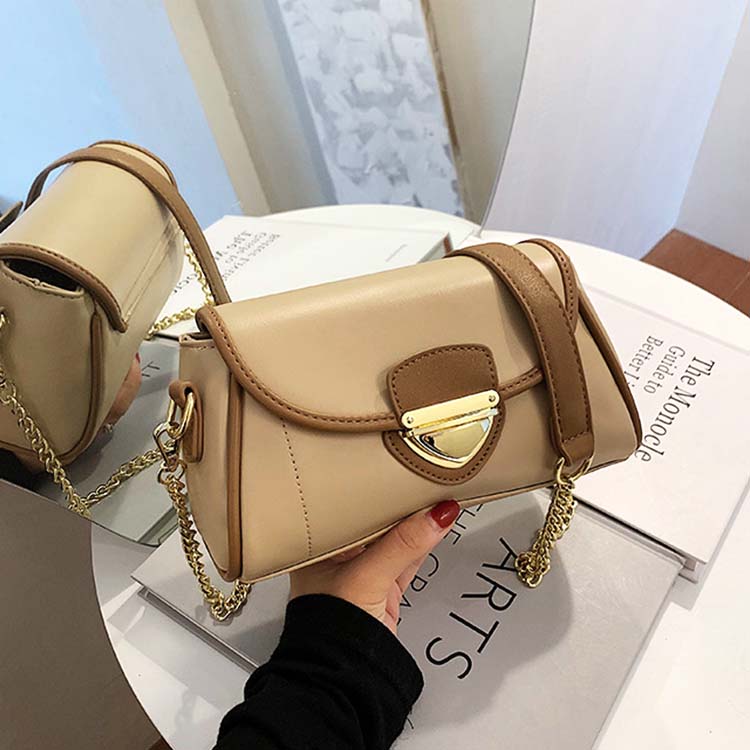 コロッとかわいい バイカラー 斜め掛け ミニポシェット