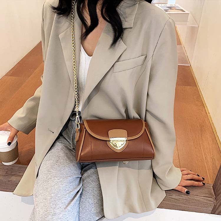 コロッとかわいい バイカラー 斜め掛け ミニポシェット