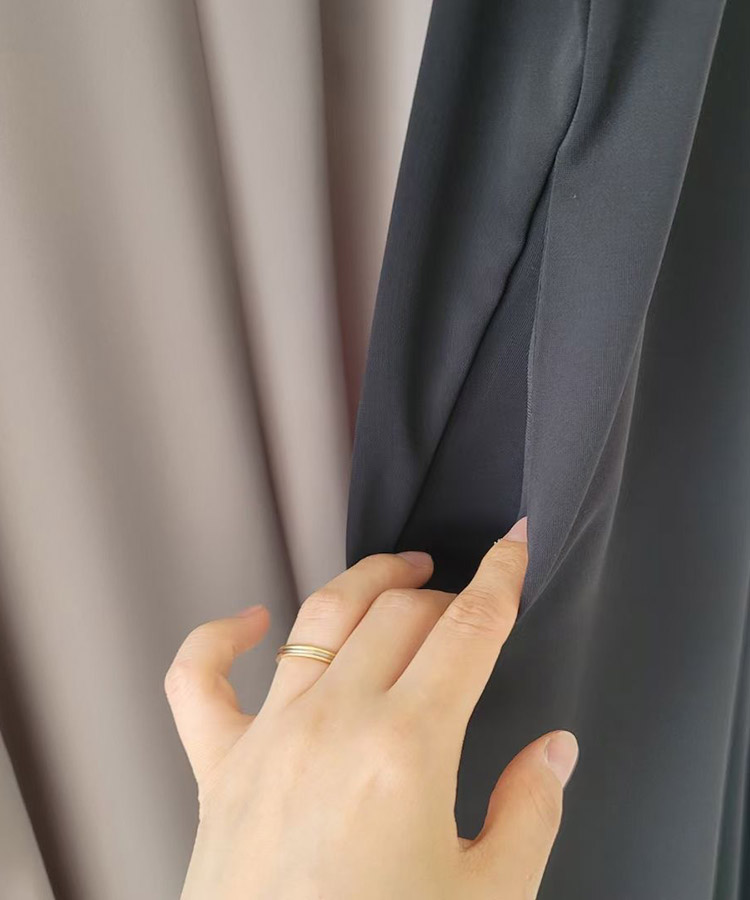 てろんと感 華奢ひも Vネック ロングサロペット