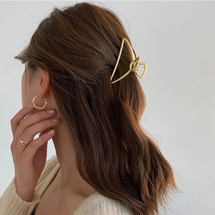 シンプル ライン バンスクリップ