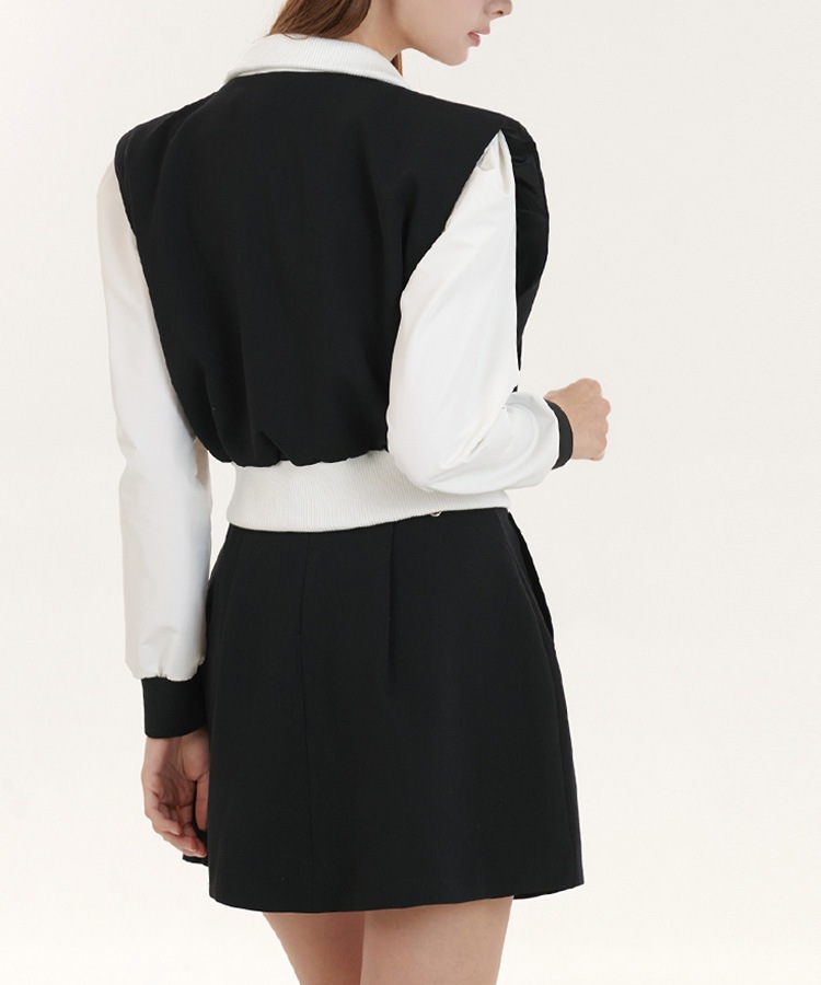 大きめポケット ジップアップ ベスト 韓国ゴルフウェア

