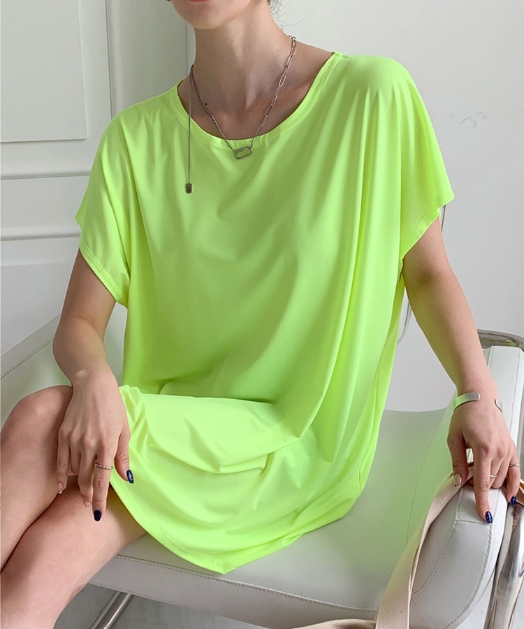 ネオンカラー ビックシルエット 半袖 Tシャツ