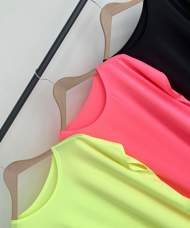 ネオンカラー ビックシルエット 半袖 Tシャツ