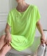 ネオンカラー ビックシルエット 半袖 Tシャツ