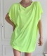 ネオンカラー ビックシルエット 半袖 Tシャツ