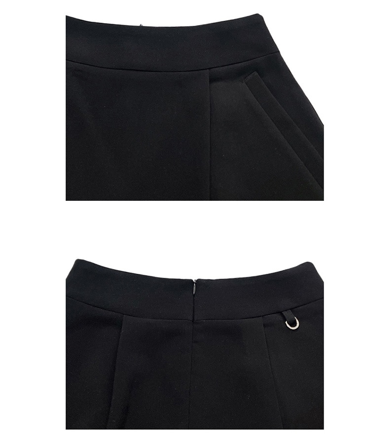 Aライン バルーン ミニスカート 韓国ゴルフウェア

