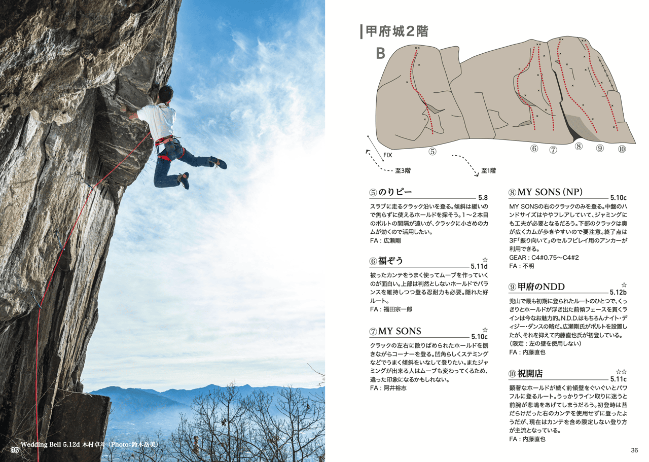 兜山クライミングガイド【全会員同一価格】 | トポ, 書籍 | D