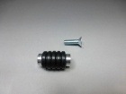 【受注生産】100用 ペダルノブ(ショート30mmタイプ)(ラバー・ボルト付)