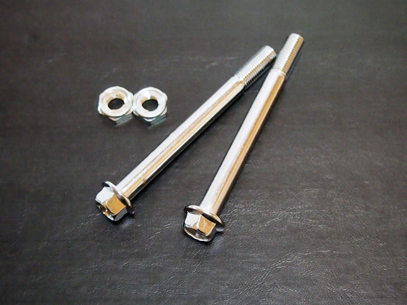 4本エキゾーストマフラー取付ボルトセット