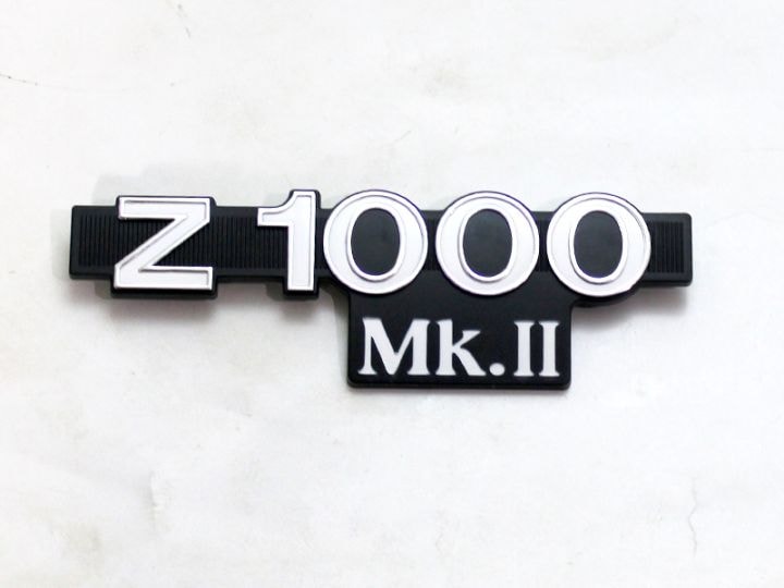 KAWASAKI Z750 RS(Z2) サイドカバーエンブレム　2枚セット カワサキ Z2：750RS 純正サイドカバーエンブレム1台分 新品