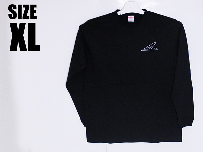 飛燕ロングTシャツ　ブラック　サイズXL