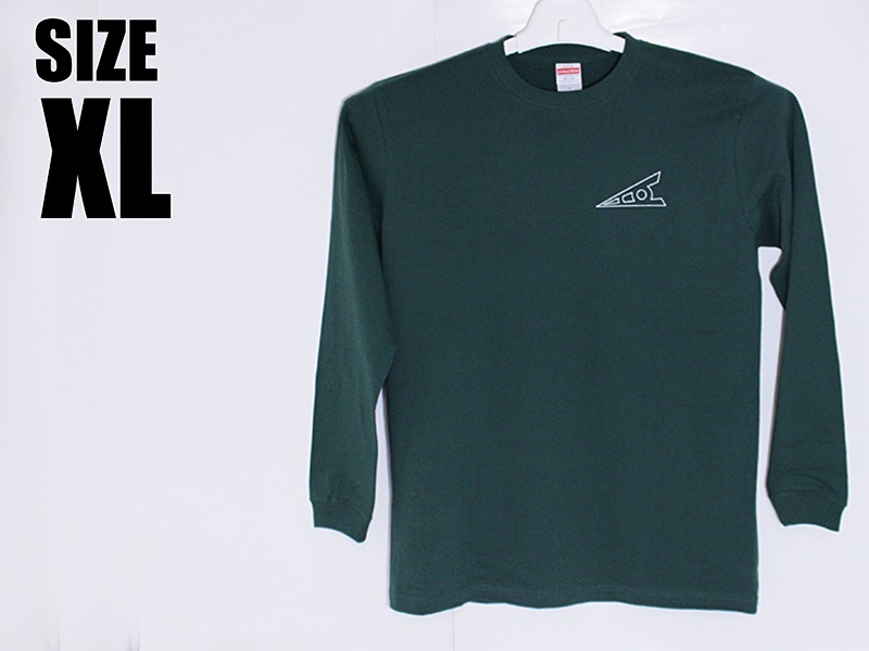 飛燕ロングTシャツ　グリーン　サイズXL