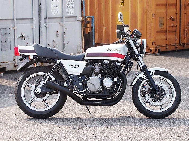 ゼファー400χ FXタイプタンクセット(E4シルバー)後期シート