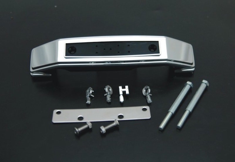 ゼファー1100 フォークカバーエンブレム(メッキ)DOHC文字 ステー付き　【販売終了】