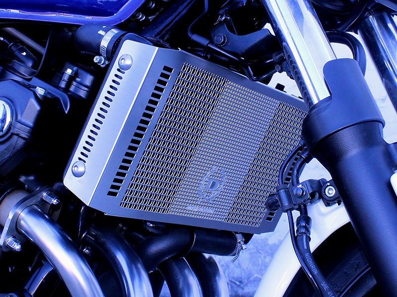 CB400SF用コアガード　シルバー
