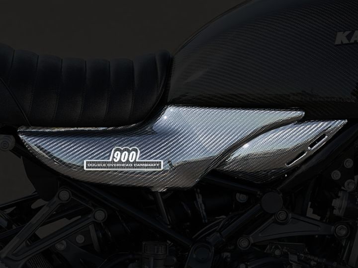 Z900RS/CAFE Dryカーボン純正形状　サイドカバー　左右セット