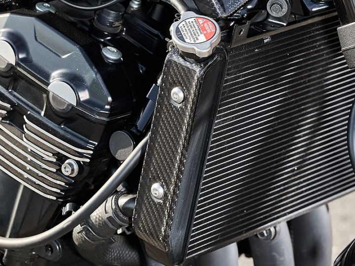 Z900RS/CAFE Dryカーボン純正形状　ラジエターカバー　左右セット2021～2025年式対応
