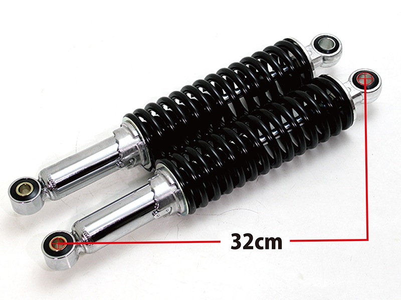 リアショック TOMOショート（黒スプリングダストカバー無し）