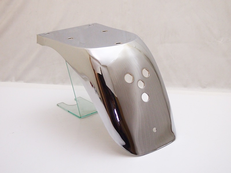 Z900RS LTDタイプ 鉄メッキリアショートフェンダー クリアランプセット ノーマル【純正】ウインカー対応型