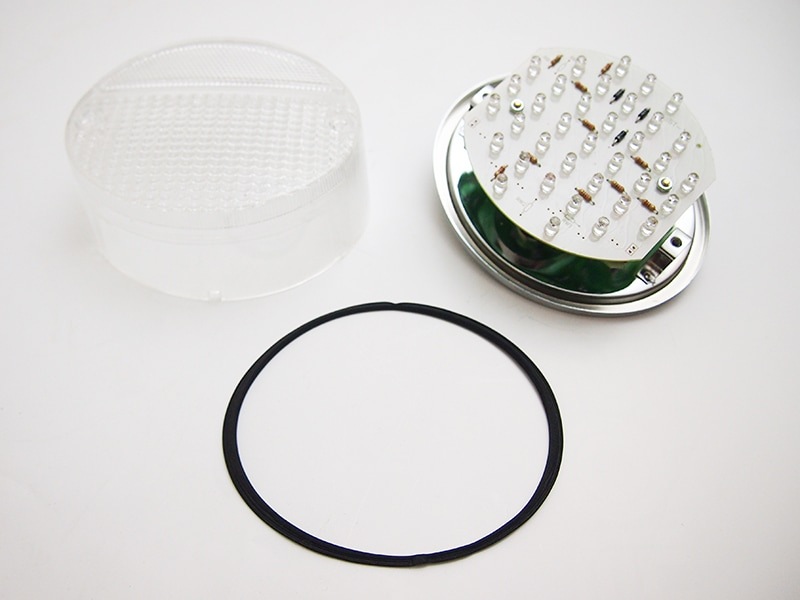 Z900RS LTDタイプ 鉄メッキリアショートフェンダー クリアランプセット ノーマル【純正】ウインカー対応型