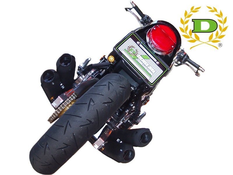 Z900RS 4本エキゾーストマフラー レーシング4(ブラック)