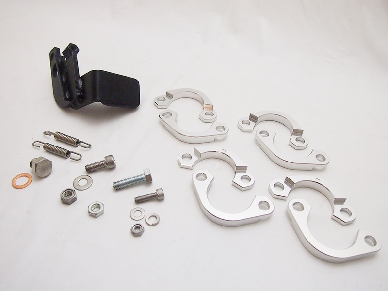 CB1100RS('17)JMCA公認エキゾーストマフラー&ステップセット(黒)