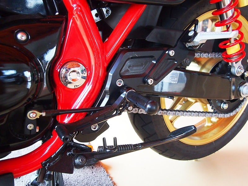 CB1100RS('17)JMCA公認エキゾーストマフラー&ステップセット(黒)