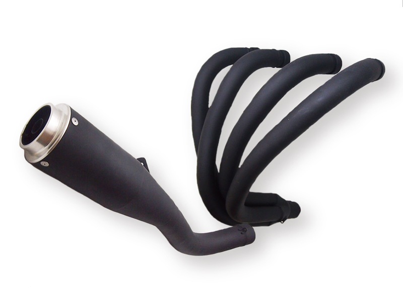 CB1100RS('17)JMCA公認エキゾーストマフラー&ステップセット(黒)