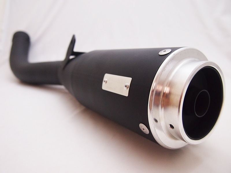 CB1100RS('17)JMCA公認エキゾーストマフラー&ステップセット(黒)