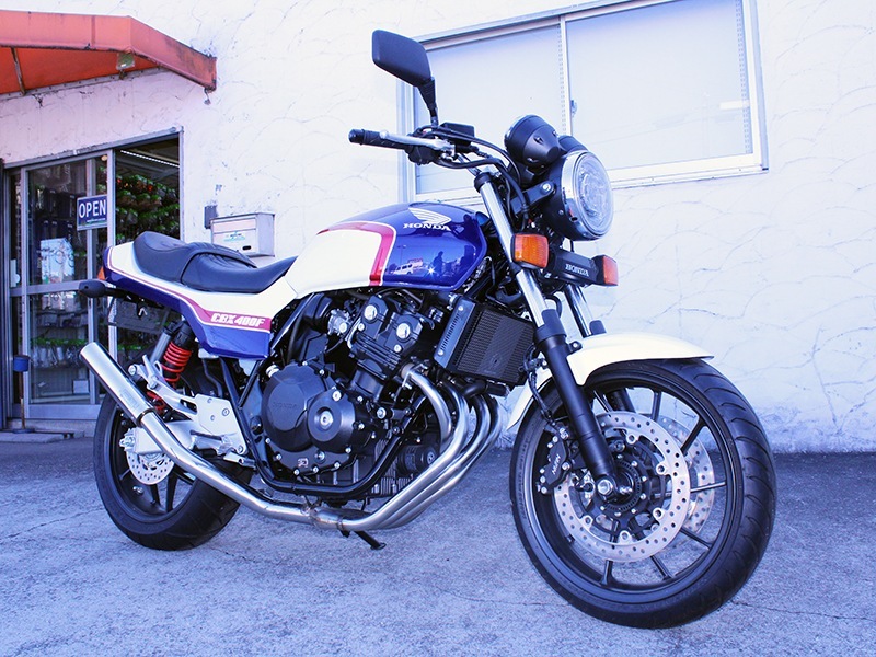 CB400SF用コアガード　ブラック
