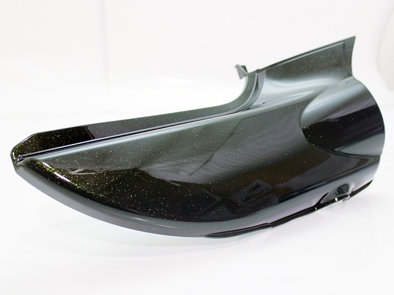 Z900RS Z1タイプサイドカバー右(2024Yellow Ball Editionキャンディグリーン)