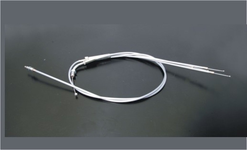 H1 スロットルワイヤー(グレー)　【欠品中　ご予約承ります】