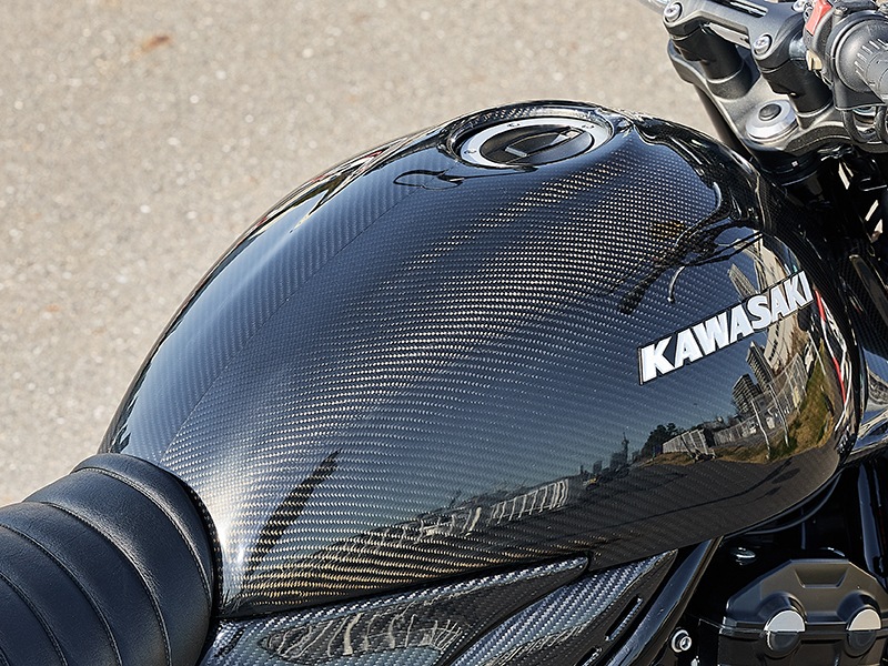 Z900RS/CAFE Wetカーボン純正形状　タンクカバー