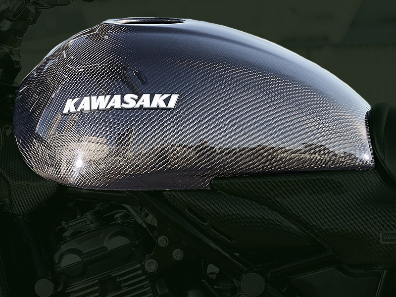 Z900RS/CAFE Wetカーボン純正形状　タンクカバー