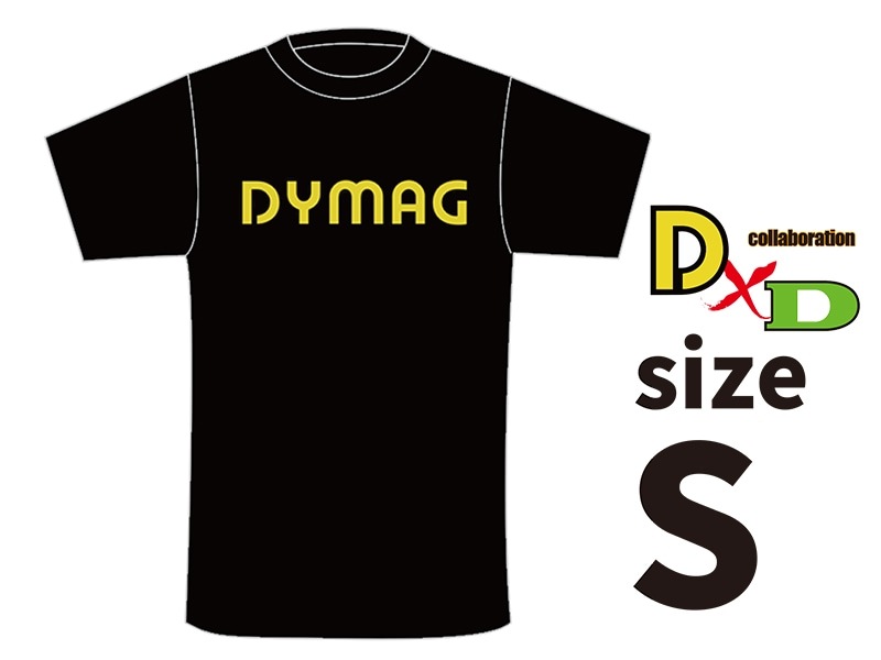 DYMAG コットンTシャツ（黒）S size