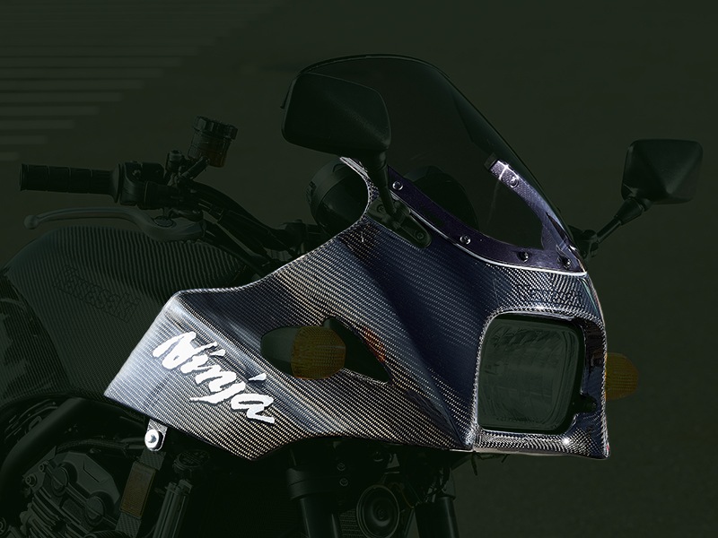 Z900RS/CAFE　Ninja（GPZ900R）Style用アッパーカウル（Wetカーボン）【納期はお問い合わせください】