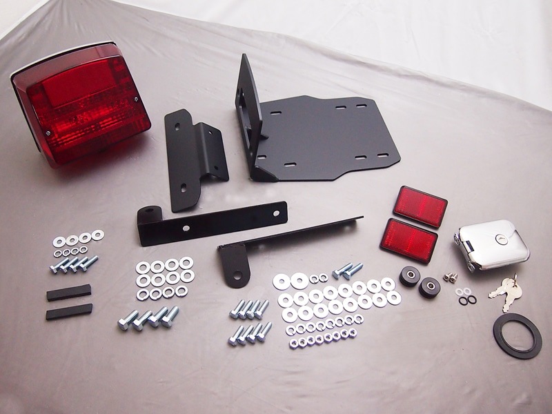 ゼファー750 FXタイプ 塗装済みタンクセット(紺色)STDタイプシート付