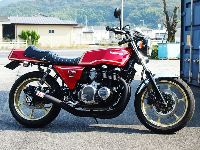 ゼファー750 FXタイプタンクセット(赤)STDタイプシート【納期はお