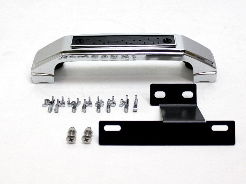 Z900RS SE 2026(ドラレコ付き） フォークカバーエンブレム(メッキ)小文字 ステー付き