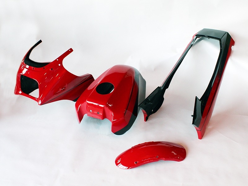 NIPPO JAPAN 鉄製プレート セット（赤塗装） NIPPO JAPAN 鉄製プレート セット（赤塗装）