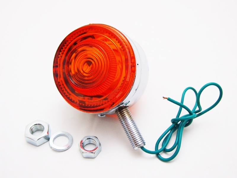 W1 タイコ型ウインカー(オレンジ)【欠品中　ご予約承ります】