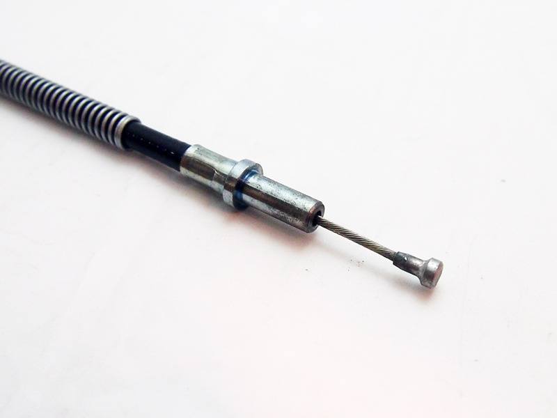 Z750FX Z1000MK2 メッシュクラッチワイヤー単品[STD] 日本製