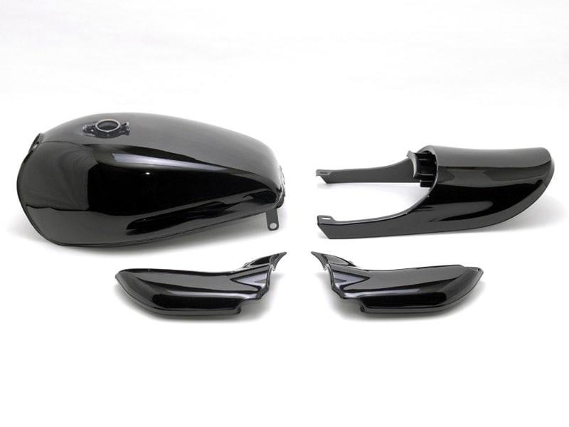 ゼファー750 Z2タイプスチールタンクセット(Z2キャップ仕様)メタリック